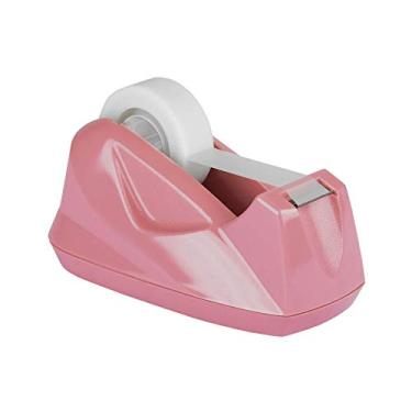 Imagem de Acrimet Suporte de Fita Adesiva Pequeno Rosa para Casa e Escritório