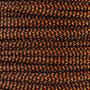 Imagem de PARACORD PLANET – Corda de sobrevivência de resistência à tração de 250 kg – especificação Mil Tipo III 4 milímetros de diâmetro corda corda paracorde/paraquedas com 7 fios/fios, uso externo