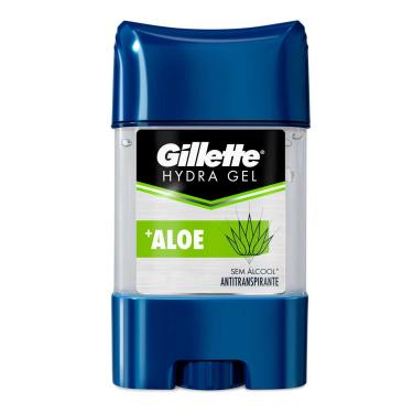 Imagem de Desodorante Gillette Hydra Gel Aloe Antitranspirante Sem Álcool com 82g 82g