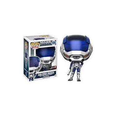 Imagem de Sara Ryder [Masked] (GameStop Exc): Funk o Pop! Games Vinyl Figure Bundle with 1 Compatible 'ToysDiva' Graphic Protector (186 - 13269 - B)