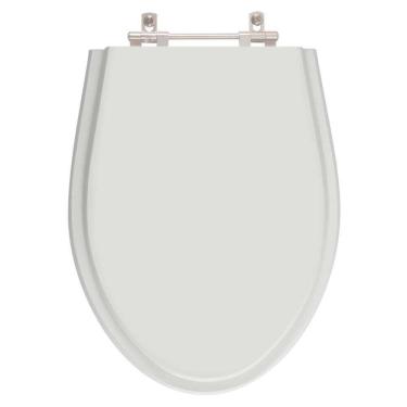 Imagem de Assento Sanitário Poliester Victoria Sterling Silver (Cinza Claro) para vaso Ideal Standard