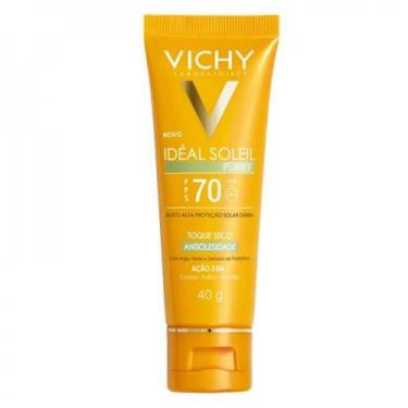 Imagem de Protetor Solar Facial Ideal Soleil Purify Fps70 Vichy - 40G