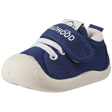 Imagem de DEBAIJIA Sapatos caminhada para bebês 1-4 anos infantis meninos meninas tênis lona macia respirável antideslizante calçado desportivo(Marinha 5)