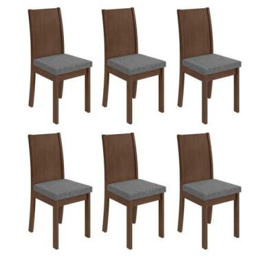 Imagem de Conjunto 6 Cadeiras Athenas Móveis Lopas