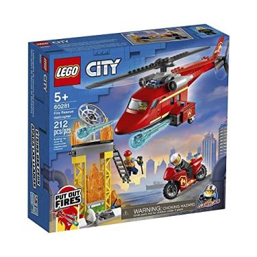 Imagem de 60281 LEGO® City Helicóptero de Resgate dos Bombeiros; Kit de Construção (212 peças)