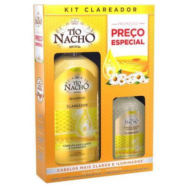 Imagem de Shampoo+Condicionador Tio Nacho 415+200ml Clareador Especial