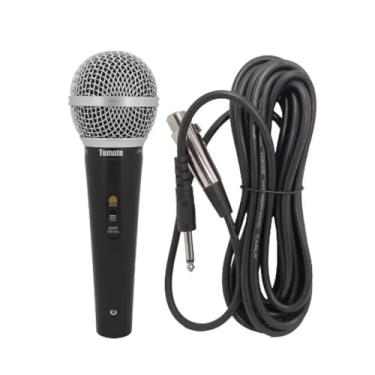 Imagem de Microfone Profissional com Fio - 5 Metros Microfone Para Palanques Dinâmico cabo