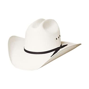 Imagem de Bullhide Buffalo - (10 X) Chapéu de palha de cowboy, Off-white, 7 1/4