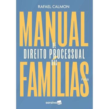 Imagem de Manual de Direito Pocessual das Famílias - 4ª edição 2024