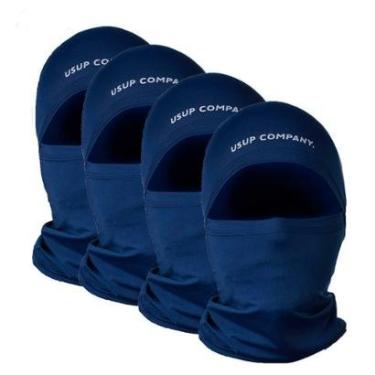 Imagem de Kit 4 Balaclava Touca Ninja Moto Inverno Frio Térmica UV50+-Unissex