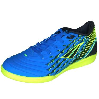 Imagem de Chuteira Penalty Garra Y 2 Futsal Azul e Preta 33
