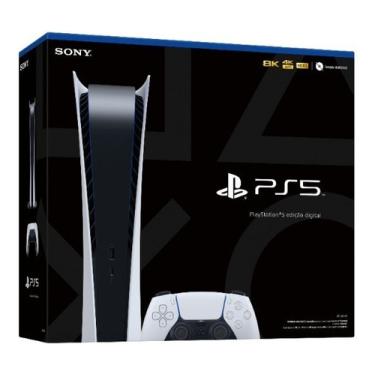 Imagem de Sony Playstation 5 Digital Edition 825gb Blanco E Negro PlayStation 5
