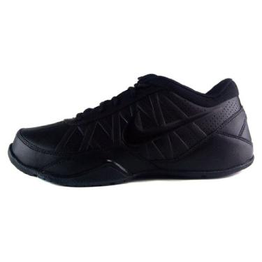 Imagem de T nis de basquete masculino Nike Air Ring Leader Low, Black/Black, 7