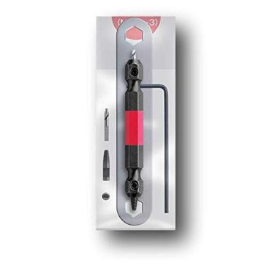 Imagem de ANEX Kit de ferramentas extrator de parafuso danificado, conjunto de extrator de parafusos despojados, 1 peça (PH1/M2.5-3) broca extrator de parafuso, conjunto de extrator fácil de retirar, feito no