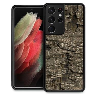 Imagem de YiXinBB Capa compatível com Samsung Galaxy S21 Ultra, Y Twig Camouflage J9 Pattern Luxury Design Hard PC Back Shockproof Anti-Scratch Case para Samsung Galaxy S21 Ultra