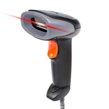 Imagem de Scanner de códigos de barras 2D da Yanzeo, leitor de códigos QR de alta velocidade portátil com fio USB, compatível com Windows/Mac Square POS System, digitaliza código de barras 1D/código 2D em PC e tela de telefone