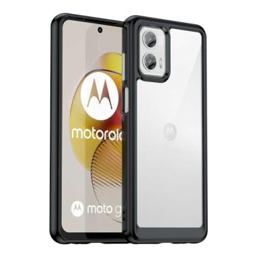 Imagem de Capas Compatível com Moto G73,Caixa de telefone,fino e leve,resistente a riscos,anti-impressão digital e proteção contra queda