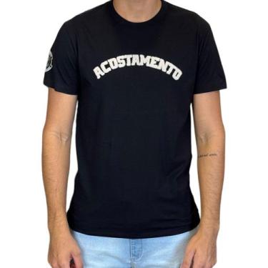 Imagem de Camiseta Acostamento Bordado Casual Masc 120702199