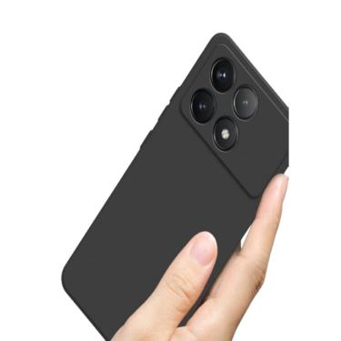 Imagem de  Capa Capinha Slim Fosca Aveludada Luxo Para Xiiaomi Pooco F6 PRO 5G 