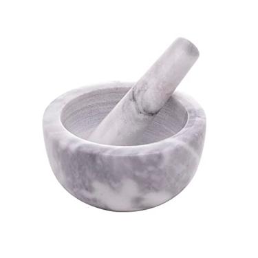 Imagem de LYOR - Conjunto Pilão e Socador de Mármore Marin 12cm x 6cm