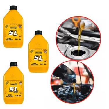 Imagem de Kit 3 Bardahl Promax 20w50 Mineral