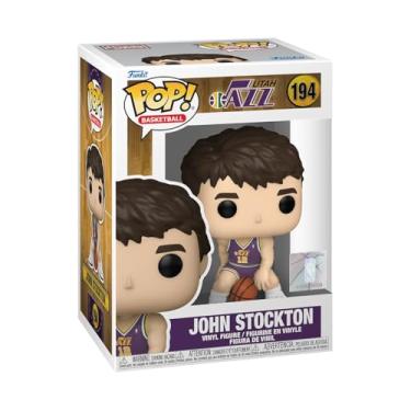Imagem de Funko POP NBA: Jazz - RS John Stockton - Collectable Vinyl Figure - Gift Idea - Official Merchandise - for Kids & Adults - Sports Fans - Model Figure for Collectors and Display