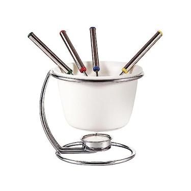Imagem de Conjunto Fondue New branco 8 peças