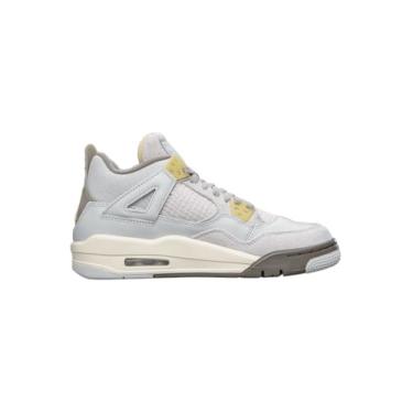 Imagem de Air Jordan 4 Retro - 308497 106, Poeira de fóton/baunilha pálida, 6 Big Kid