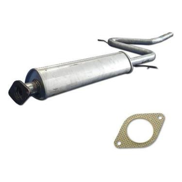 Imagem de Escapamento Abafador Palio Weekend 1.6 16v 1.8 8v - ScapJá