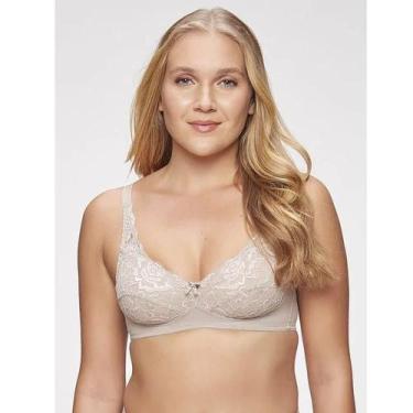 Imagem de Sutiã com Renda Triumph 24340 Sem Aro, 48, Mink