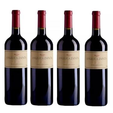 Imagem de Vinho argentino Angelica zapata malbec Caixa c/ 4 Garrafas