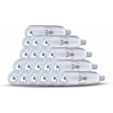 Imagem de 20un cápsulas de 16g CO2 com rosca - BARRIL VIX, ROSCA