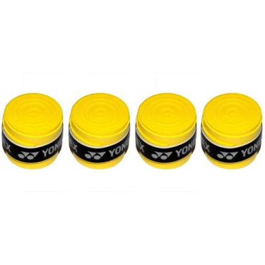 Imagem de Overgrip Fita Yonex Super Grap - Raquete Tênis, Badminton 4x, Amarelo