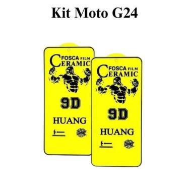 Imagem de Kit 2x Películas de Cerâmica Fosca para Motorola Moto G24 - HUANG