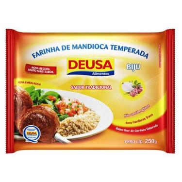 Imagem de Farinha de Mandioca Temperada Biju Deusa 250g