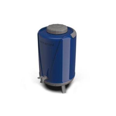Imagem de Botijão Garrafa Térmica com Torneira 10 L Unitermi, Azul