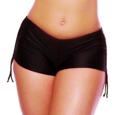 Imagem de Calcinha Sunkini Sunquini Short Praia Com regulagem Lateral - Vermelho