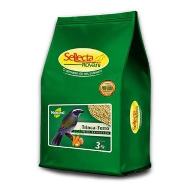 Imagem de Ração Extrusada Sellecta Trinca Ferro Natural 3kg - Sellecta Rovani, N