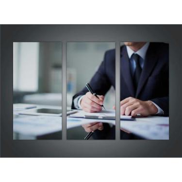 Imagem de Quadro Decorativo Contabilidade e Economia Profissão Salas Decorações 