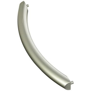 Imagem de Qualtex Maçaneta de porta de forno prata para micro-ondas Samsung ME16K3000AS, SMH1611SE, SMH1713S DE94-02409C 30,5 cm, média