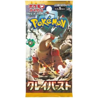 Imagem de Pokemon Card Game Scarlet & Violet Expansion Pack Clay Burst Booster Pack (Japanese)