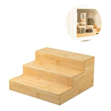 Imagem de Organizador Multinível Armário Suporte Tempero Mantimentos - OU, Organ