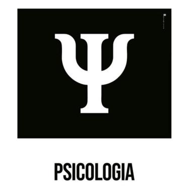 Imagem de Kit 3 Placas Desenho Psicologia