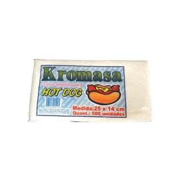 Imagem de 500Un Saco Leitoso Cachorro Quente Hot Dog Delivery 25x14cm - Lynx pro