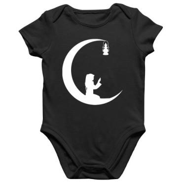 Imagem de Body Bebê Algodão Ramadan - Foca na Moda, Preto, GG