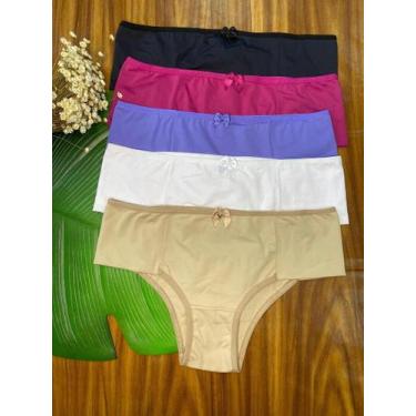 Imagem de Kit 5 Calcinhas Tradicionais de Microfibra -Atacado Two - TWO STYLUS, 