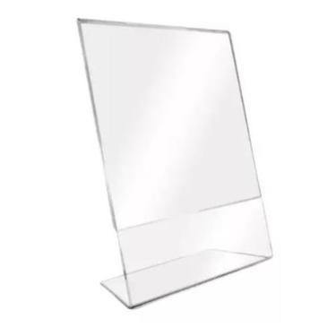 Imagem de Display L 15x21cm A5 Expositor Balcão Mesa Papel 2 Peças - AGV Criaçõe
