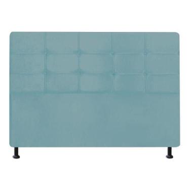 Imagem de Kit Félix com Cabeceira Mel 1,60 cm Queen Size Baú Quarto Sala Suede A