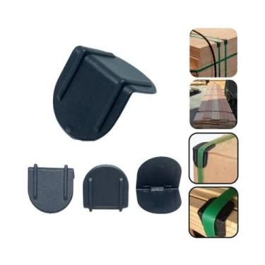 Imagem de Cantoneira Plástica Para Fita De Arquear 10 a 20mm - 50 unds - Embanet