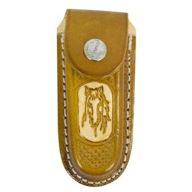 Imagem de Bainha de Canivete M Cavalinho SV48053 - Amarela - Selaria Vertentes